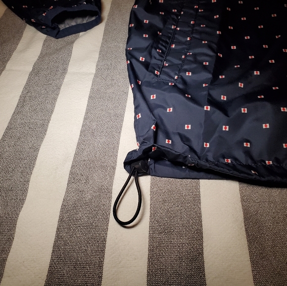 Mens DC Blue Windbreaker Zipup Jacket - Picture 5 of 7